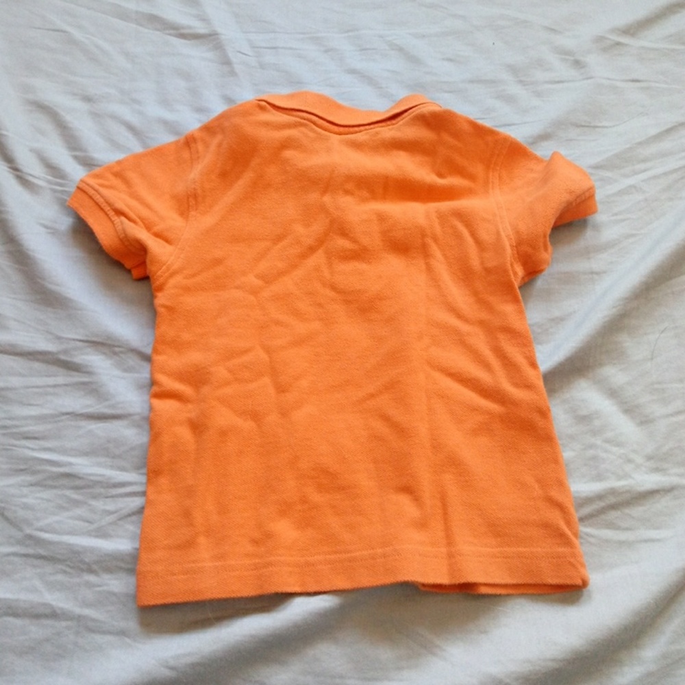 Boys size 4T orange Nautica Polo - Picture 3 of 3